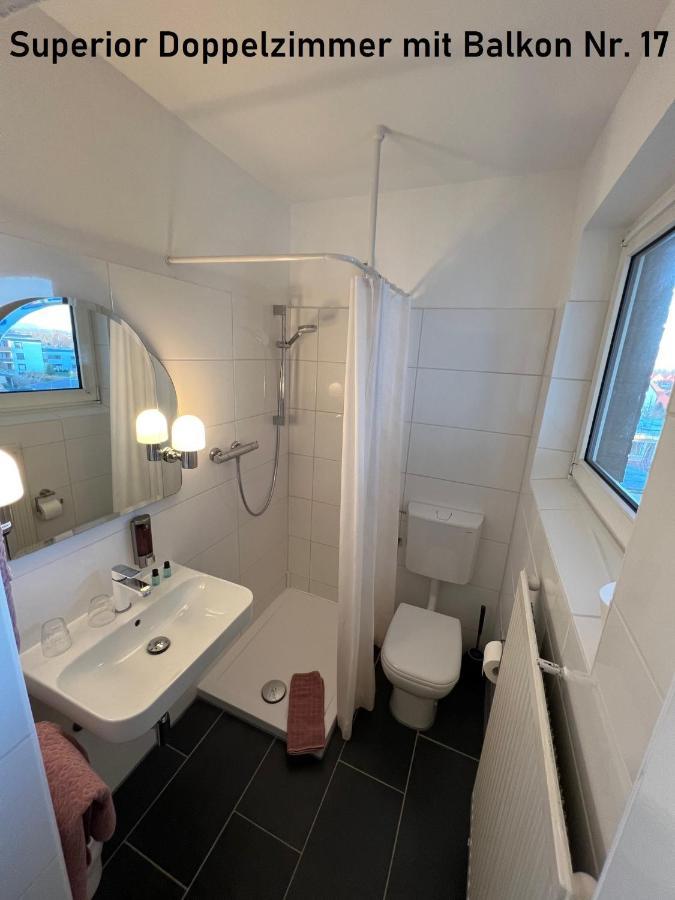 Hotelpension Am Thermalbad Bad Nenndorf Esterno foto