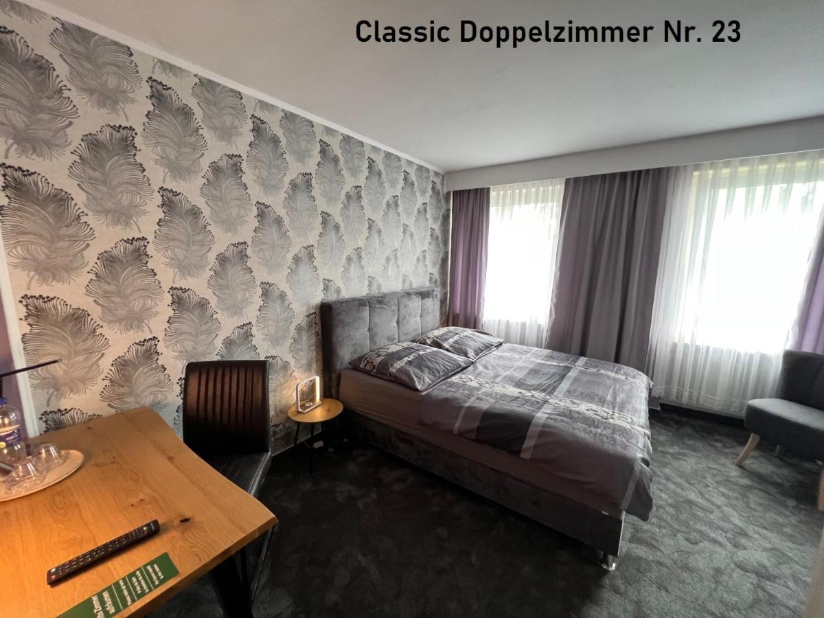Hotelpension Am Thermalbad Bad Nenndorf Esterno foto
